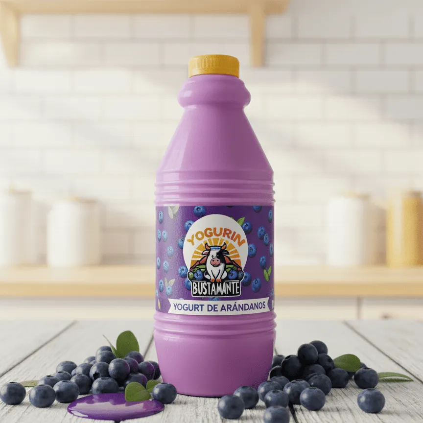 Yogurt con Arándanos artesanal en Sayán - Yogurin Bustamante